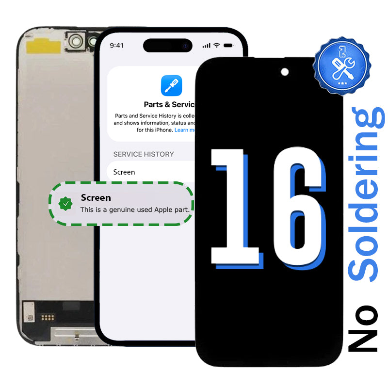 iPhone 16 Diagnostic Black Screen Replacement | Flexible Soft OLED