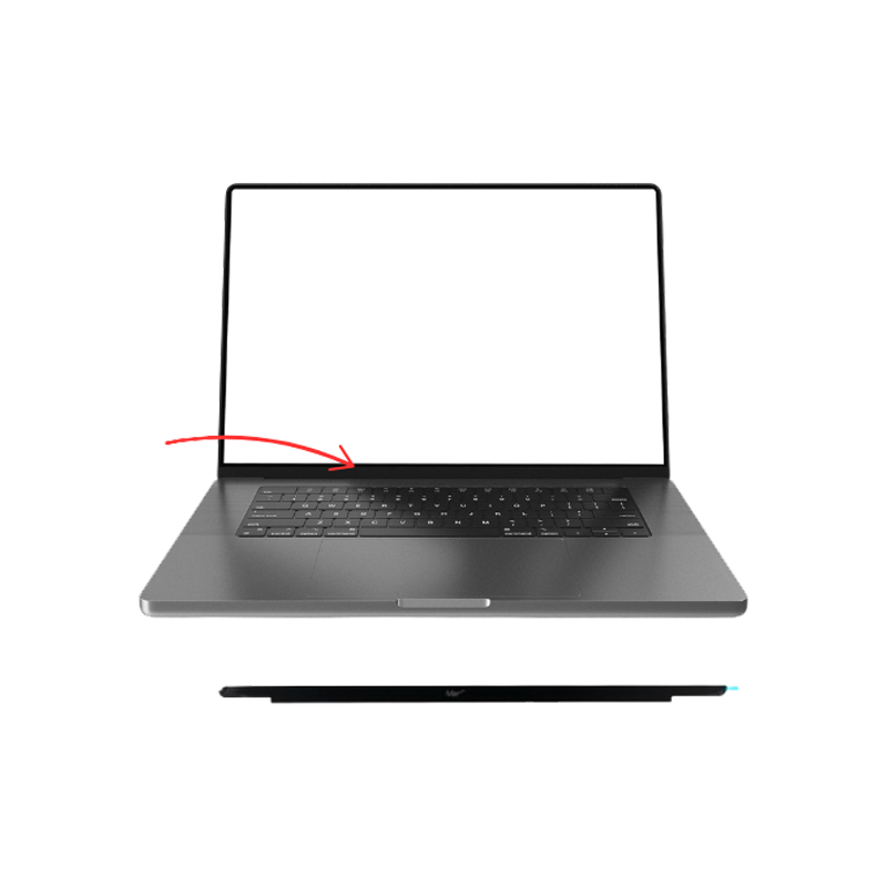 Macbook Pro 16" Screen Bezel Cover (2019 & 2022)