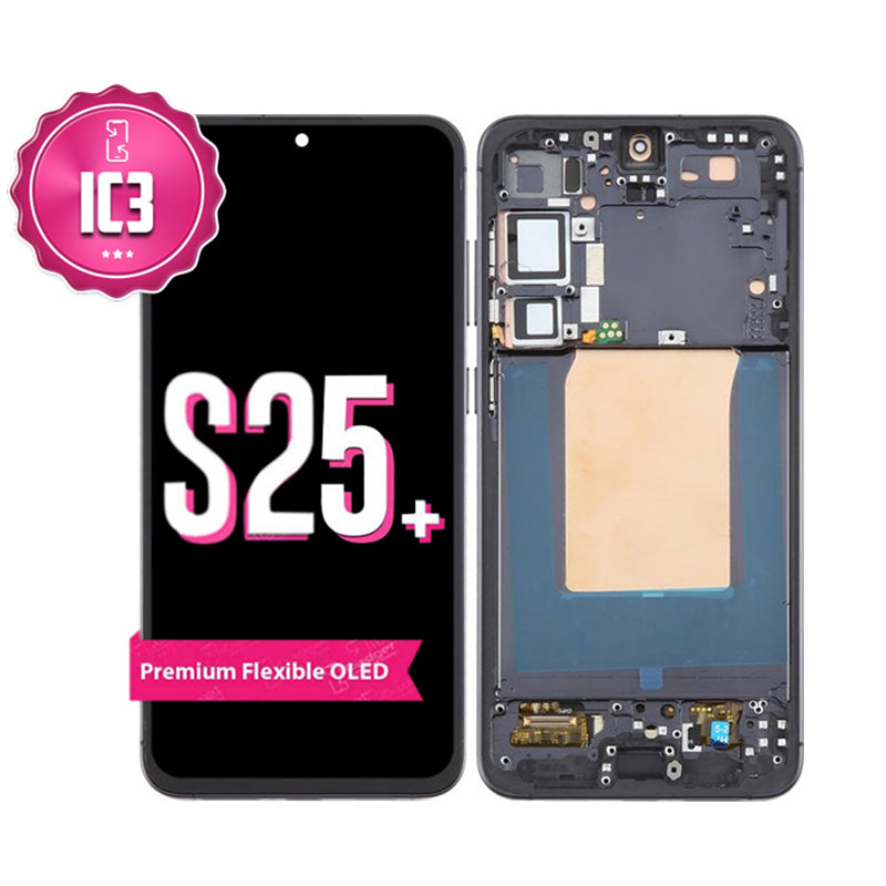 Samsung S25 Plus IC3 Screen Replacement with Middle Frame | OLED