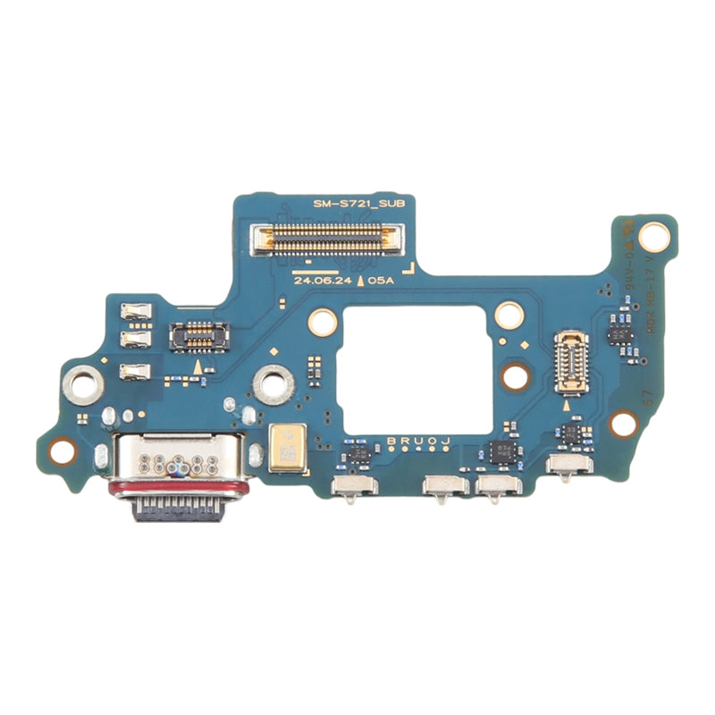 Samsung Galaxy S24FE Charging Port Daughter Board with Sim Reader and Mic