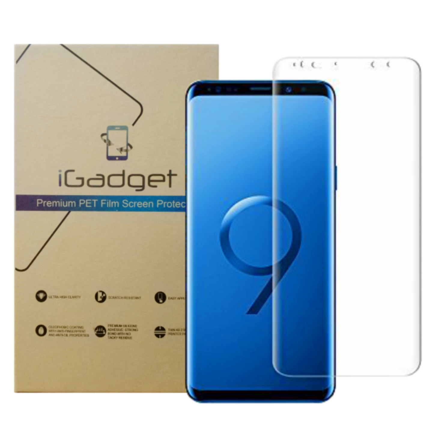 Samsung Galaxy S9 Plus Screen Protector | 3D Curved PET Film