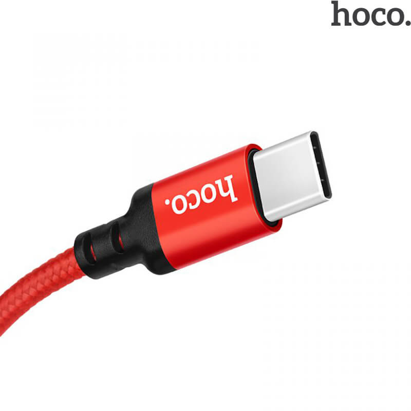 HOCO 2M USB-C Cable (1.7A) | X14 Times Speed Type-C Charging Cable