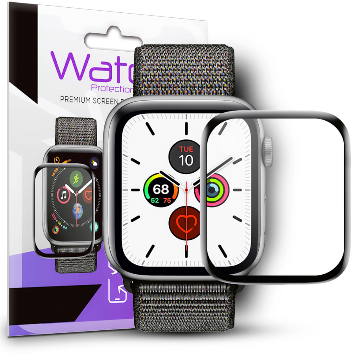 Jcpal Apple Watch Screen Protector Series 44mm Apple Series Watch