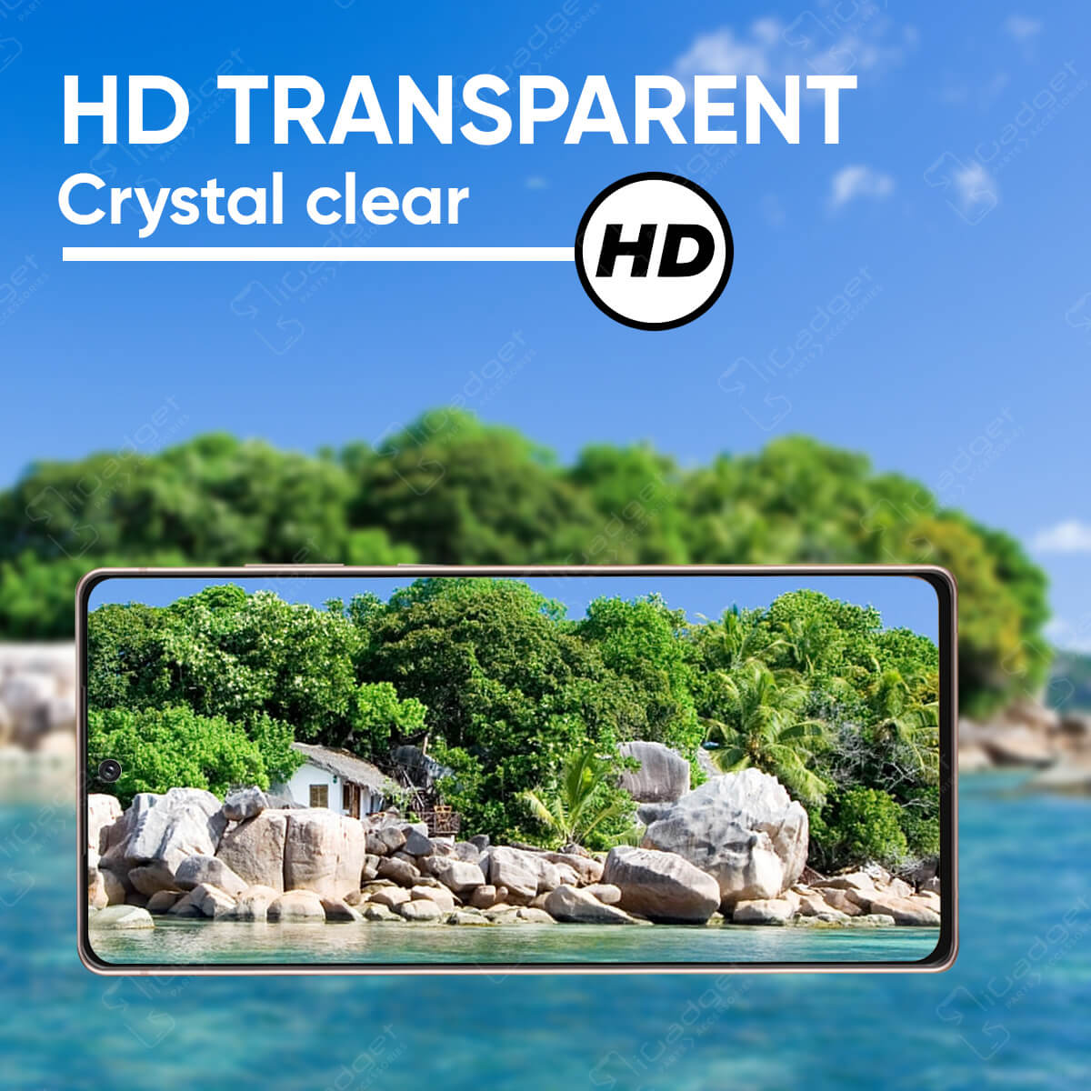 Samsung Galaxy A72 Screen Protector (4G/5G) | Ultra Clear Full Coverage Tempered Glass