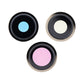 iPhone 13 Pro/13 Pro Max Rear Camera Lens with Coloured External Frame (3 Pieces)