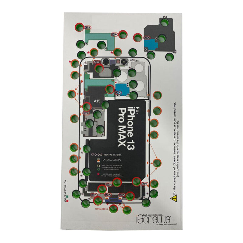 iPhone 13 Pro Max iScrews Holder Mat by Dottorpod