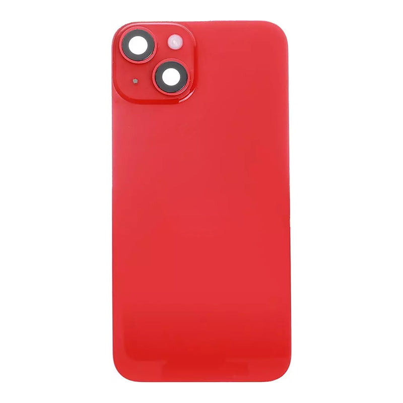 iPhone 14 Back Glass Cover with Frame & Small Parts (Wireless Coil, Flash & Mic)