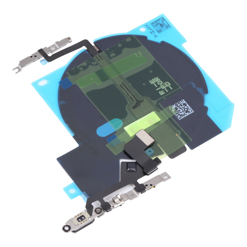 iPhone 14 Pro Volume Flex Cable with Qi Wireless Charging Coil