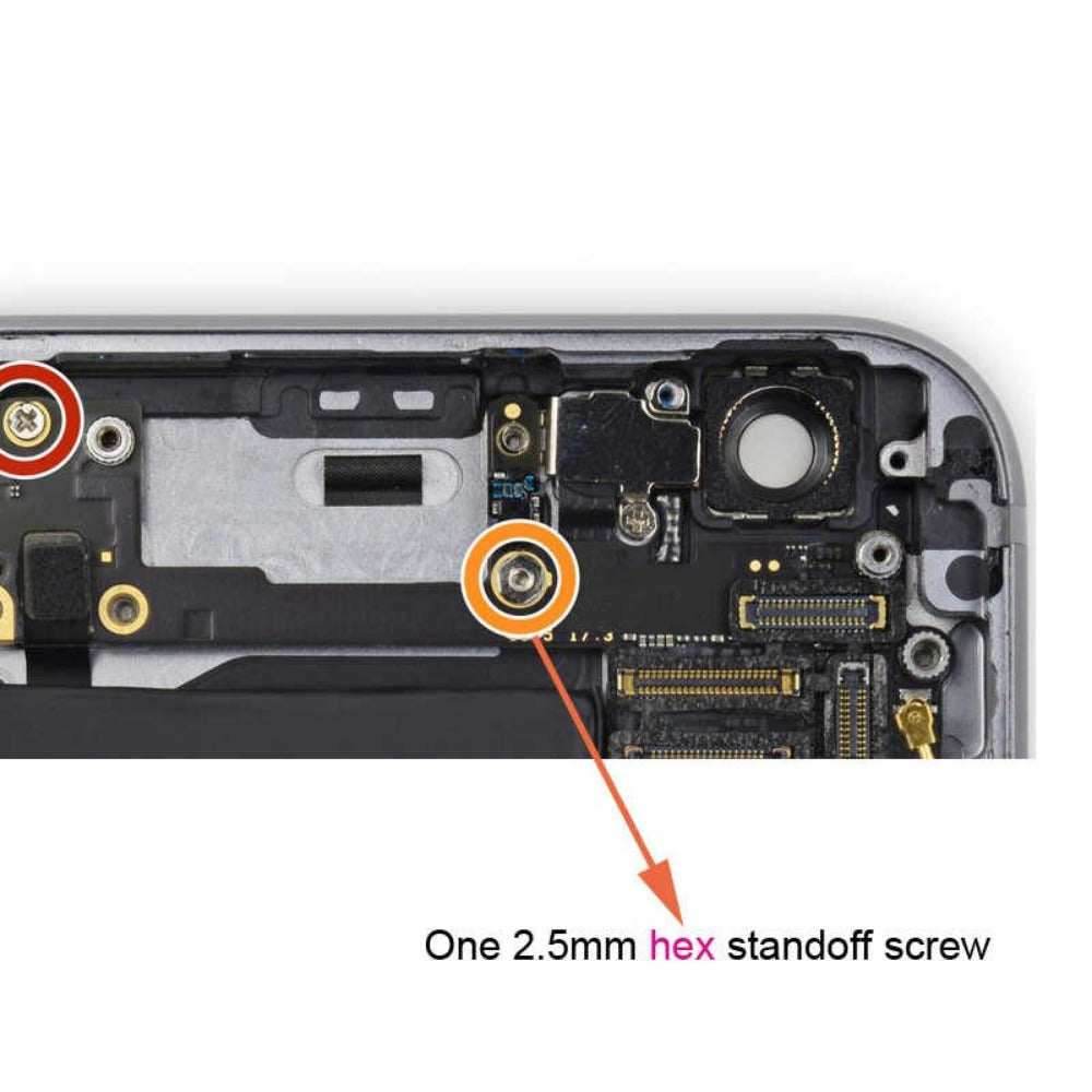 M2.5 Metal Motherboard Hexagonal Hex Nut Driver 2.5mm Screwdriver Tool