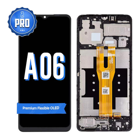 Samsung A06 LCD and Digitiser Replacement with Middle Frame | OEM