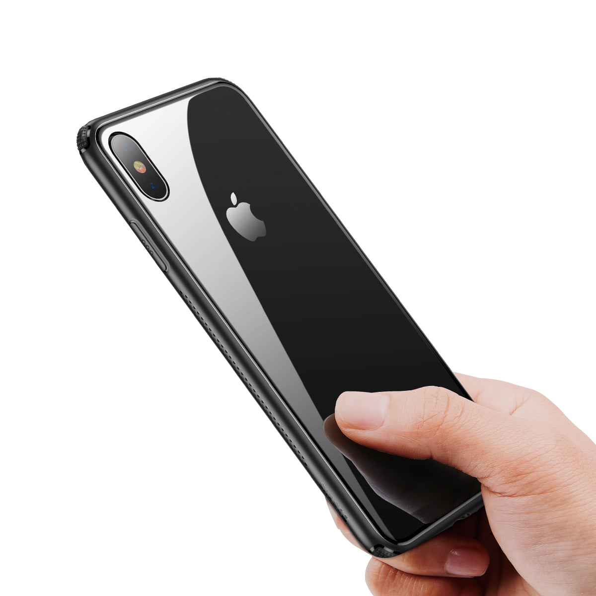 iPhone XS Baseus See-Through Glass Protective Case
