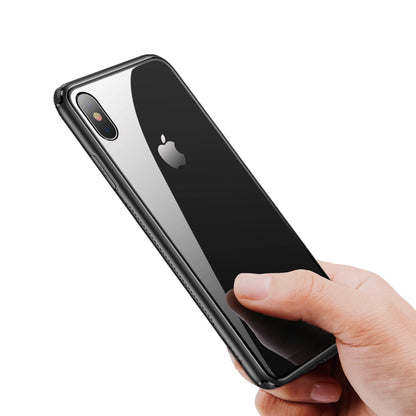 iPhone XS Baseus See-Through Glass Protective Case