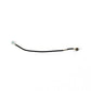 Black coaxial signal cable for the iPhone 6s Plus shown curved across a white background, a round connector at one end and a plug at the other.