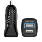 CHOETECH Fast Car Charger 30W Dual USB-A QC3.0