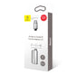 Baseus Male to 2x Female iPhone Headphone Adapter-Silver