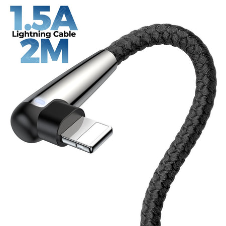 Baseus MVP Mobile Gaming Elbow 1.5A Lightning to USB Charging Cable (2m)