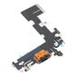 Back of the iPhone 13 charging port flex cable, showing the rear of the Lightning port board and flex