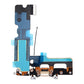 Back of the iPhone 7 Plus charging port flex cable, showing the rear of the Lightning port board and flex