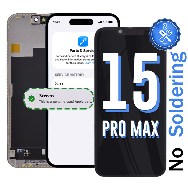 iPhone 15 Pro Max Diagnostic Black Screen Replacement | Flexible Soft OLED