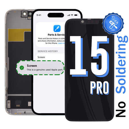 iPhone 15 Pro Diagnostic Black Screen Replacement | Flexible Soft OLED
