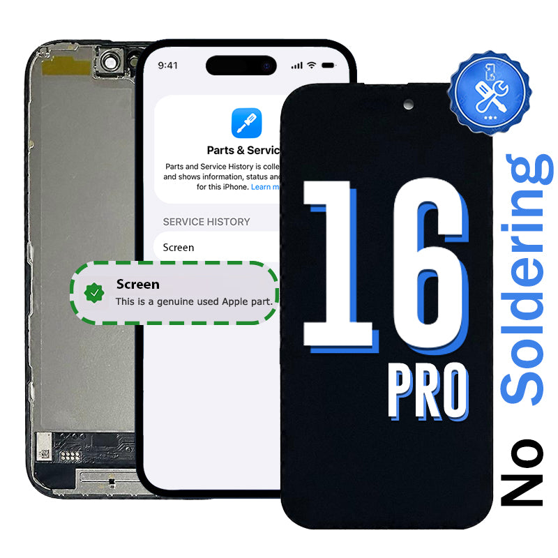 iPhone 16 Pro Diagnostic Black Screen Replacement | Flexible Soft OLED