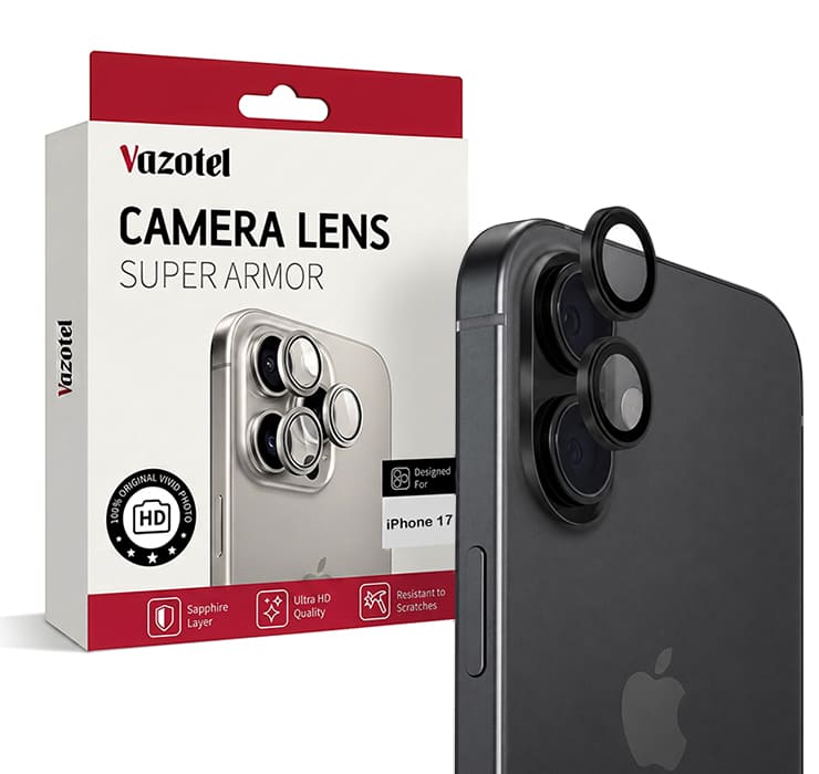 iPhone 17 Camera Lens Cover Protector | Tempered Glass