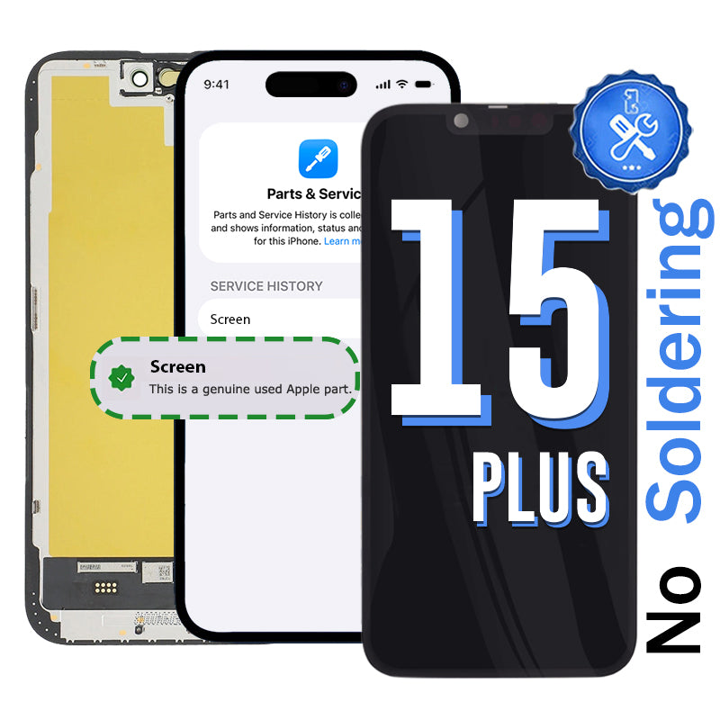 iPhone 15 Plus Diagnostic Black Screen Replacement | Flexible Soft OLED
