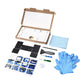 The MacBook Retina 12 inch A1534 replacement battery, battery model A1527, shown in its open box with the supplied tools and accessories
