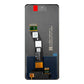 Back of the Motorola Moto G04 and G24 premium OEM LCD replacement screen, showing the flex cable and connector