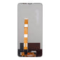 Back of the OPPO A16, A16s and A54s premium OEM LCD replacement screen, showing the flex cable and connector