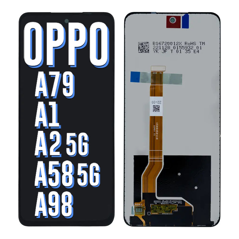 OPPO A79/A1/A2 5G, A58 5G, A98 LCD Screen Replacement | OEM