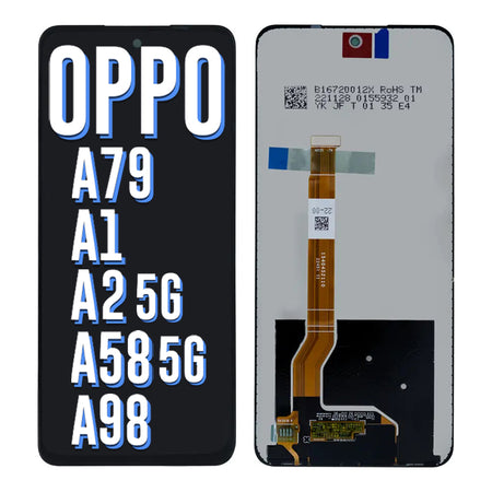 OPPO A79/A1/A2 5G, A58 5G, A98 LCD Screen Replacement | OEM