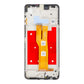 Back of the Samsung Galaxy A07 4G replacement screen, showing the new middle frame with the orange display flex, ready for your board, sub-board and battery