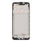 Back of the Samsung Galaxy A16 4G (SM-A165F) replacement OLED screen, showing the new middle frame marked A16 LTE, ready for your board, sub-board and battery
