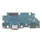 Samsung Galaxy A16 4G charging port board printed A16_LTE_03A, with USB-C port and microphone, straight-on front view on a white background