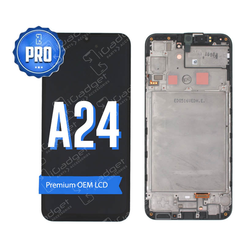 Samsung A24 LCD and Digitiser Replacement with Middle Frame | OEM