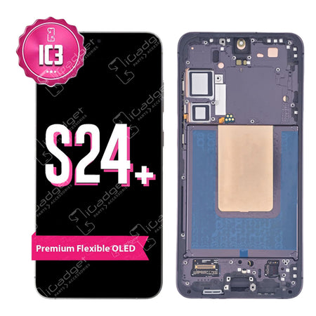 Samsung S24 Plus IC3 Screen Replacement with Middle Frame | OLED