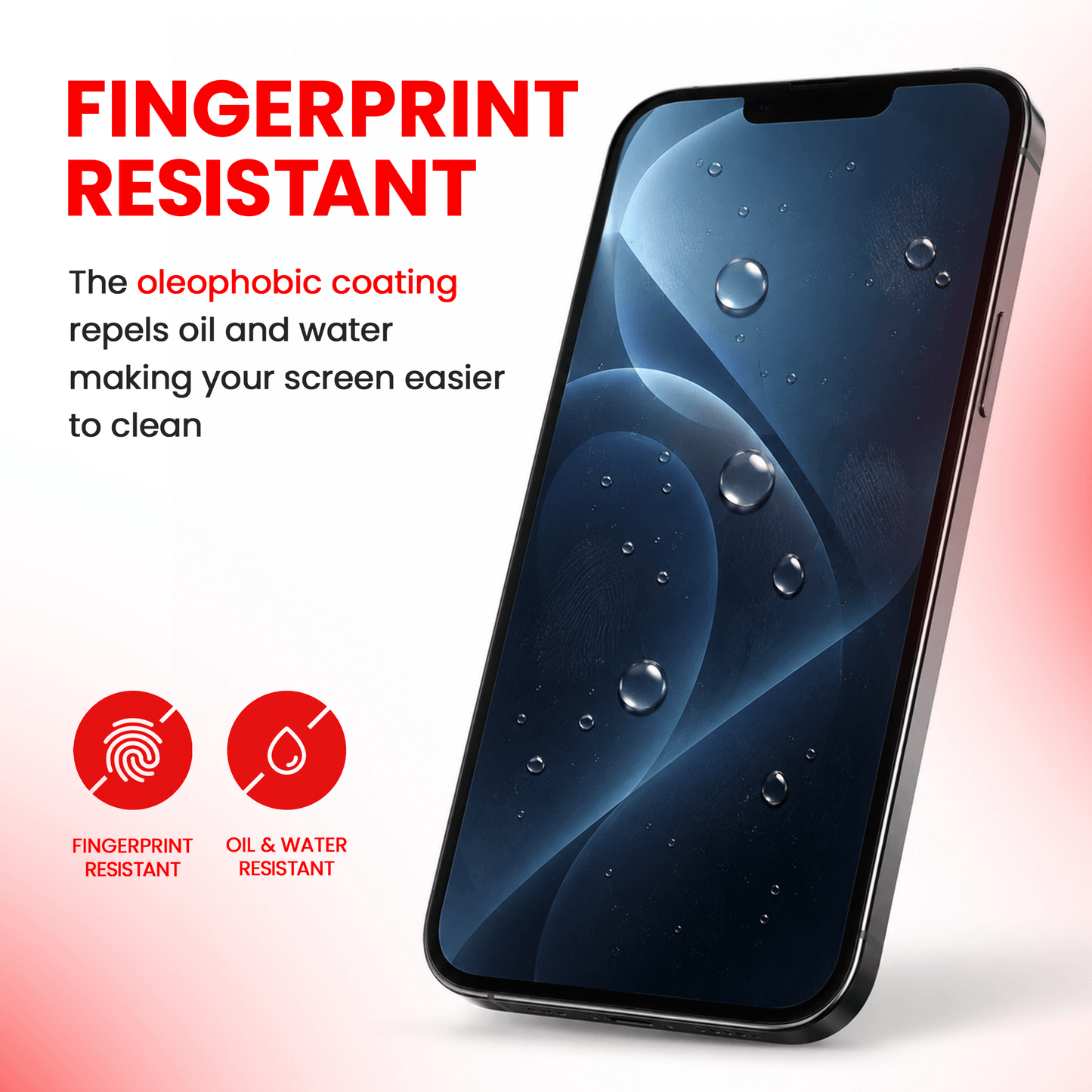 iPhone 15 and iPhone 16 Screen Protector Ultra Clear with Installation Tray | Full Coverage Tempered Glass