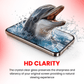 iPhone 15 and iPhone 16 Screen Protector Ultra Clear with Installation Tray | Full Coverage Tempered Glass