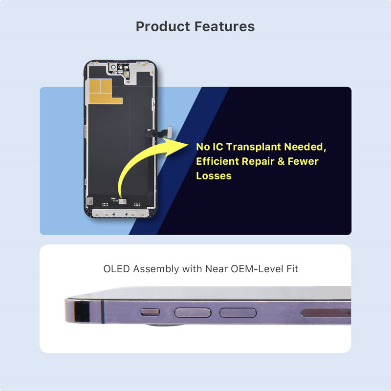 iPhone 14 Pro Max Diagnostic Black Screen Replacement | Flexible Soft OLED