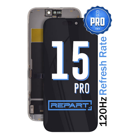 iPhone 15 Pro Premium Screen Replacement | Flexible Soft OLED