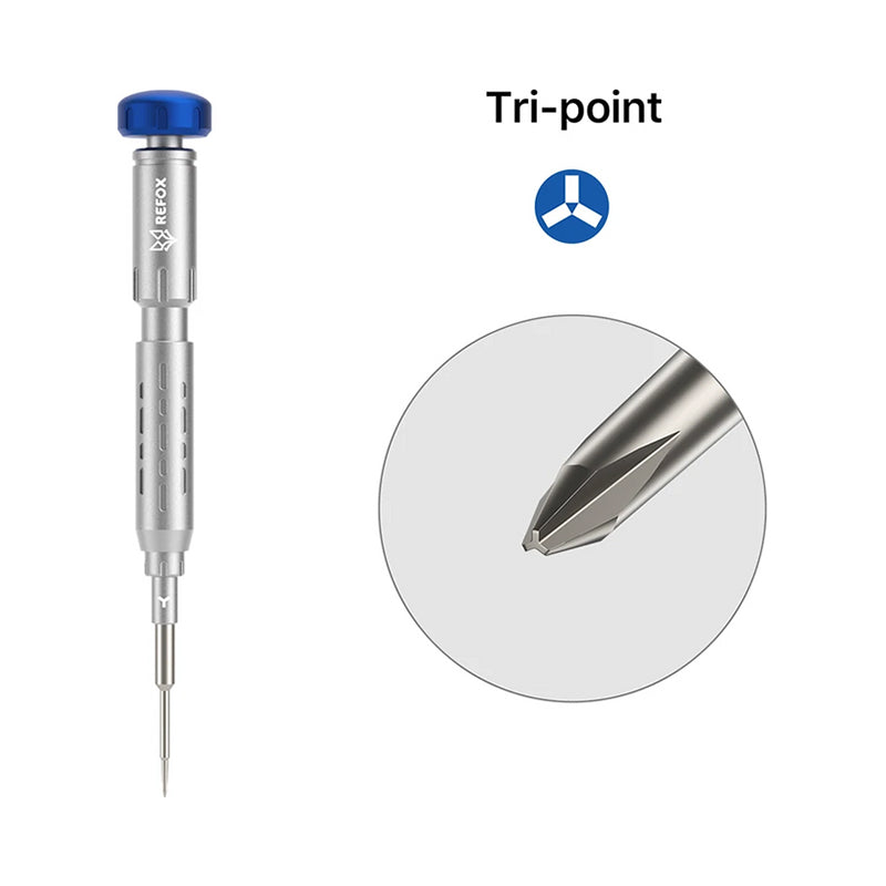 REFOX RS3 3D Tri-wing Screwdriver 0.6mm Metal Tool