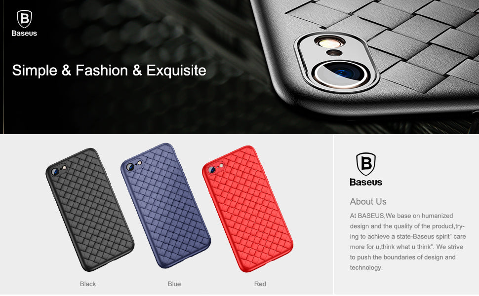 BASEUS iPhone 6/iPhone 6s Plus Case | Knitted Weaving