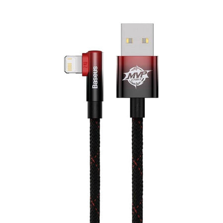 BASEUS 2M Elbow iPhone Lightning Cable (2A) | MVP 2 Series Fast Charging Cable