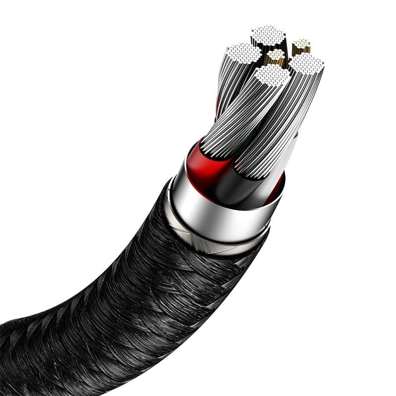 Baseus Cafule Metal Series 66w Type C to USB Cable built with high quality material