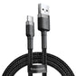 BASEUS 1M USB-C Charging Cable (3A) | Cafule Series QC3.0 Type-C Fast Charger Cable