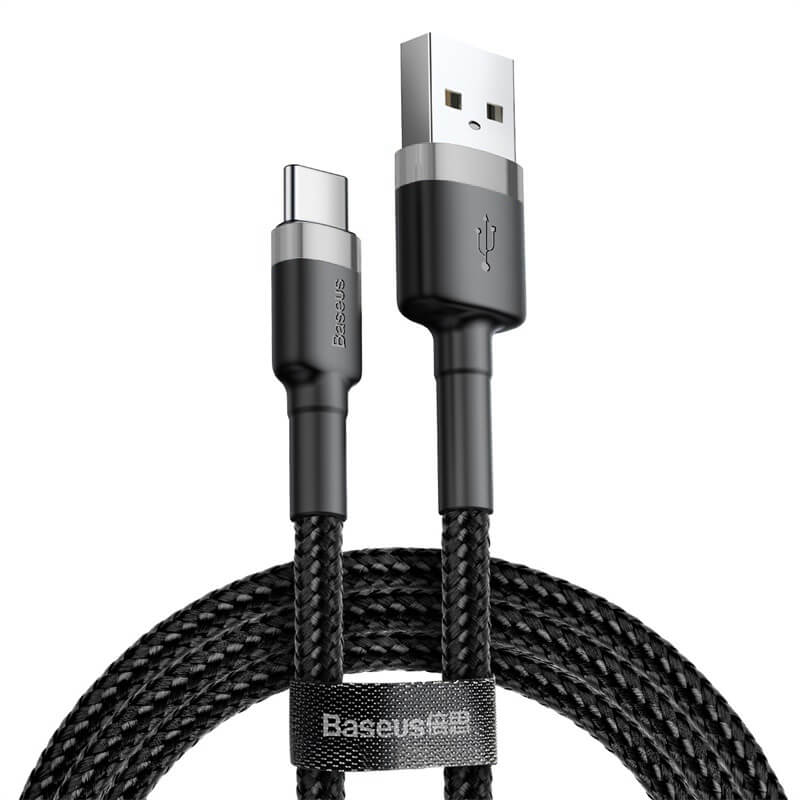 BASEUS 3M USB-C Charging Cable (3A) | Cafule Series QC3.0 Type-C Fast Charger Cable