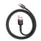 Baseus Cafule Type C to USB charging cable 0.5m red