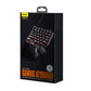 Baseus GAMO USB Corded One-Handed Blue Switch Gaming Keyboard with 35 programmable keys for PC and Mobile