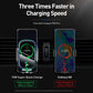 Baseus Light Electric 15W Wireless Car Charger Dual Mount Auto-locking Holder
